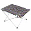 HAEGS Ultralight Katlanır Kamp Masası Piknik BBQ Balıkçılık Avcılık Plaj Hiking için Taşınabilir Kompakt Roll Up Outdoor Kamp Masası Medium - Grafiti Toys
