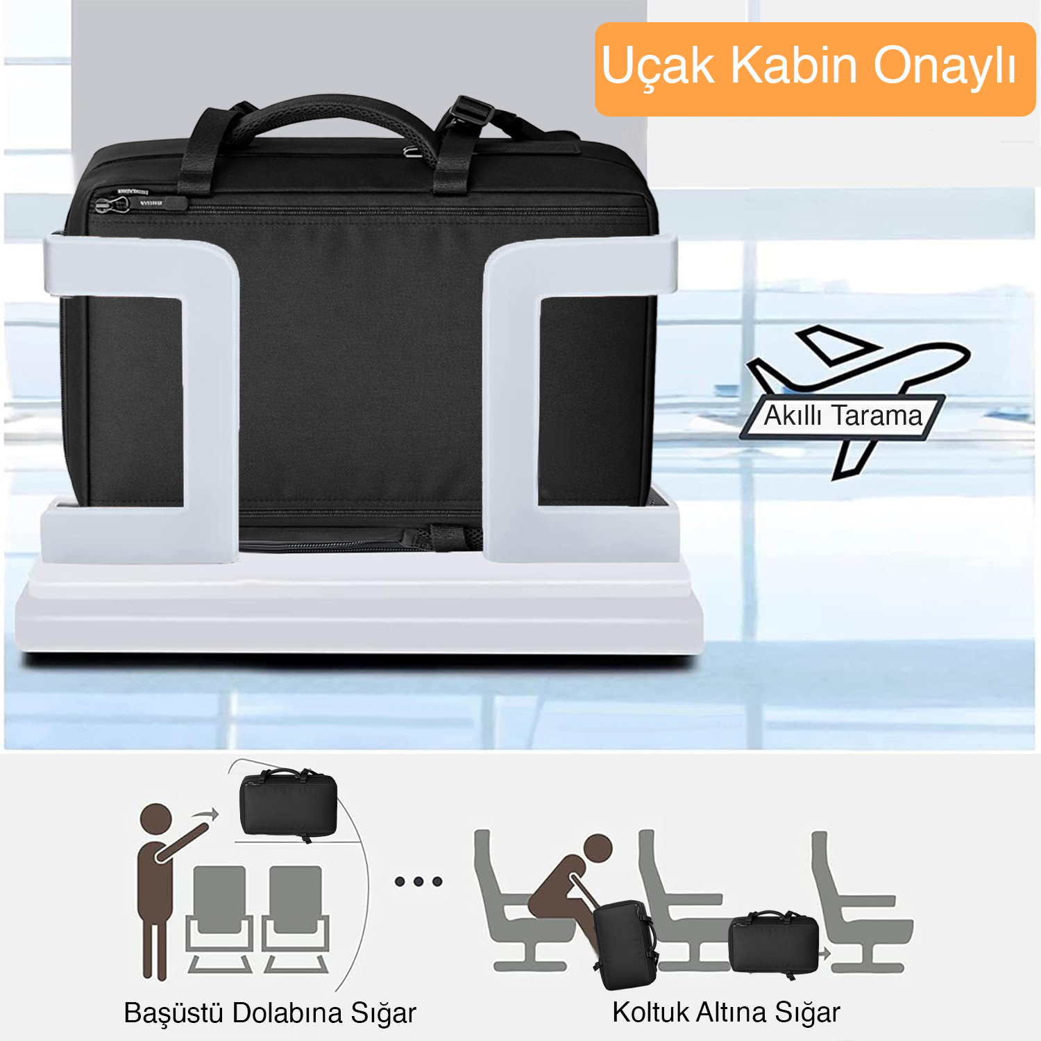 Haegs Seyahat Sırt Çantası 3in1 Dönüştürülebilir El Bavulu Kadınlar ve Erkekler için Uçak Onaylı Ayakkabı Bölmeli Multi Cepli Organizer Sırt ve El Çantası Pembe 5