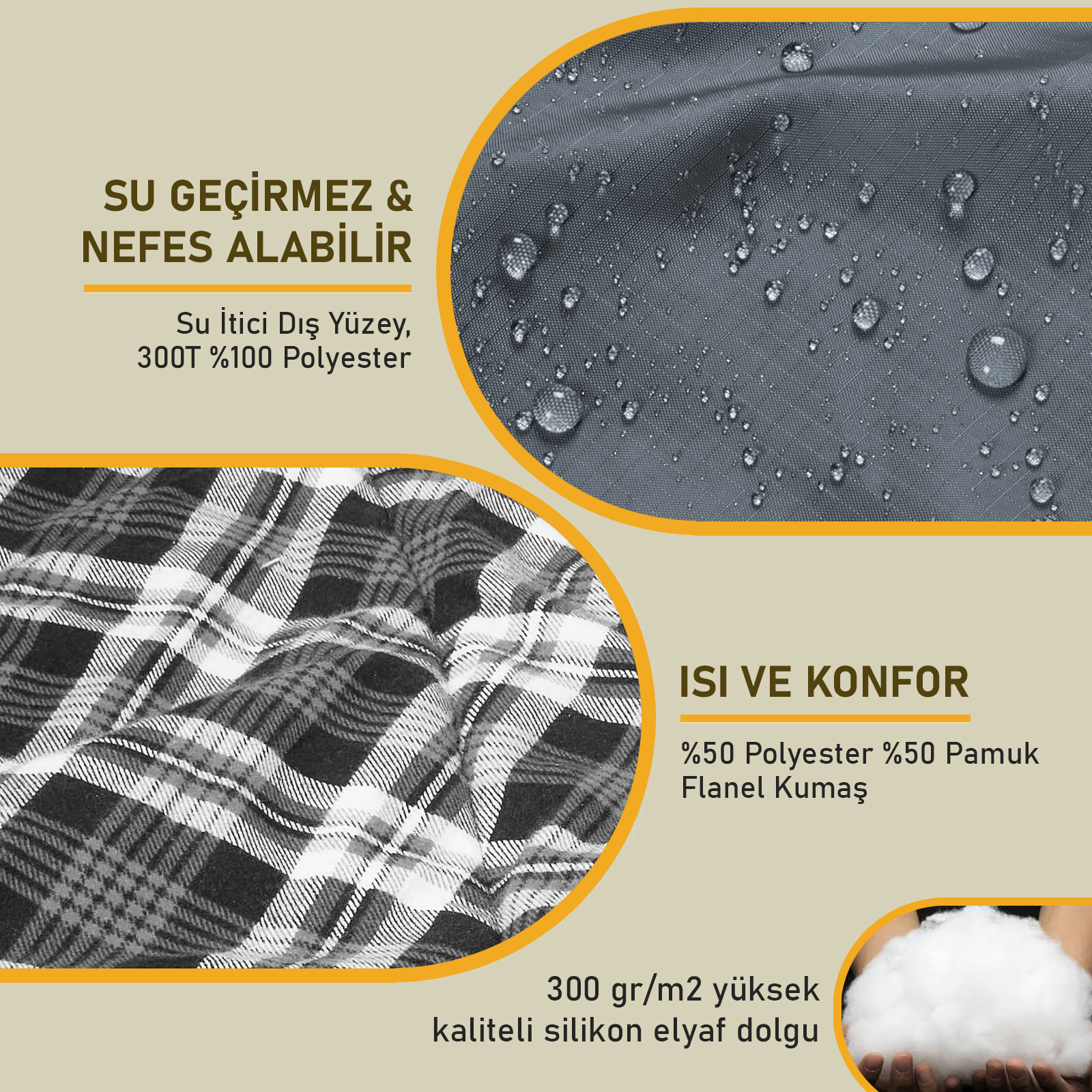 Haegs Flanel Kamp Battaniyesi Seyahat Yorganı Dış Mekan Hafif Kompakt Outdoor Kamp Çadır Karavan Battaniye 215-150 cm Antrasit 7