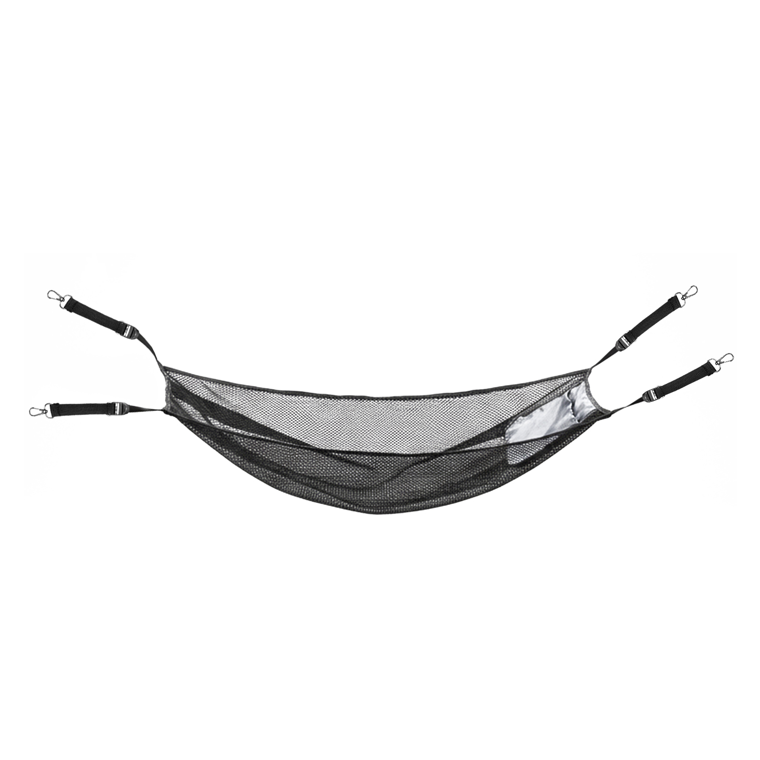 Haegs Masa Altı Saklama Filesi Kamp Piknik Outdoor için Masa Altı Kamp Malzemeleri Eşya Depolama Düzenleyici Organizer Kese Hurç File - L - 70x30 cm - Gri