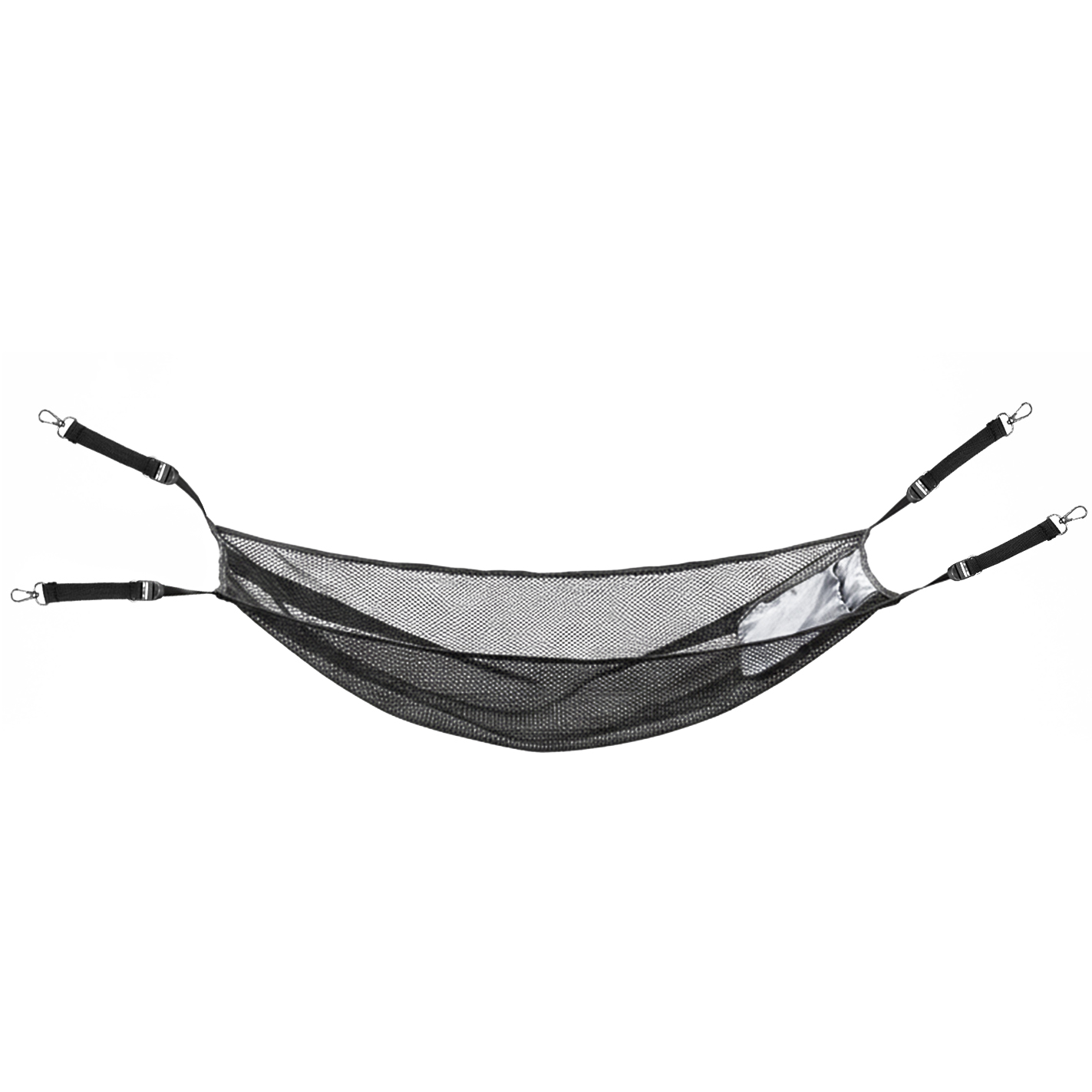 Haegs Masa Altı Saklama Filesi Kamp Piknik Outdoor için Masa Altı Kamp Malzemeleri Eşya Depolama Düzenleyici Organizer Kese Hurç File - XL - 80x40 cm - Gri