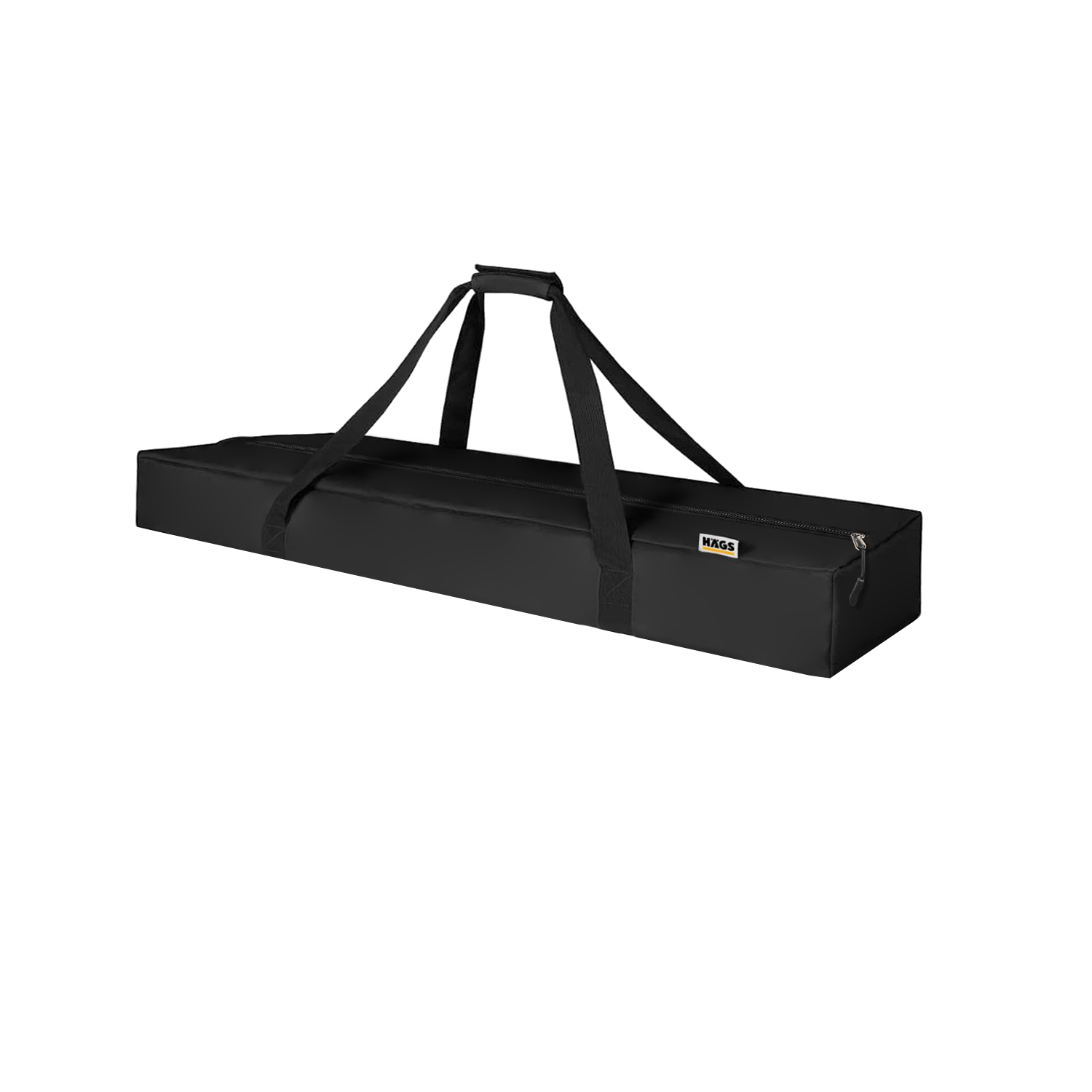 Haegs Taşıma Çantası Çok Amaçlı Küçük Alet Çantası Fermuarlı Dayanıklı Kamp Malzemeleri Saklama Çantası 20L 80 x 25 x 10 cm Siyah