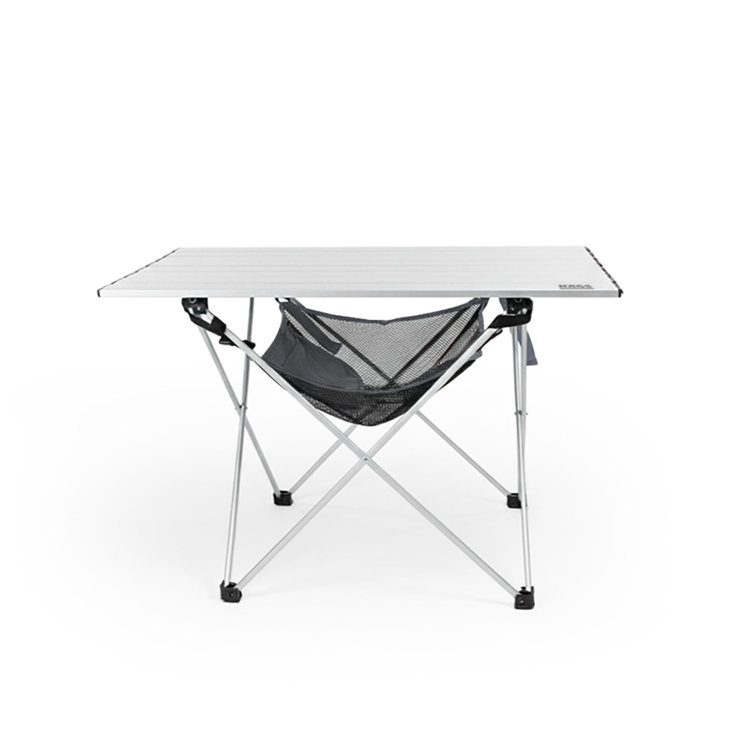 Masa Altı Saklama Filesi Kamp Piknik Outdoor için Masa Altı Kamp Malzemeleri Eşya Depolama Düzenleyici Organizer Kese Hurç File - S- 35x35 cm - Gri